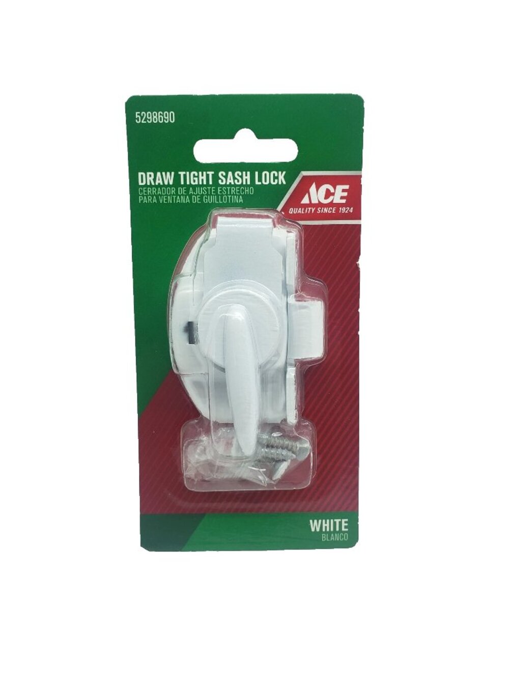 ACE Draw Tight Sash Lock White  #5298690